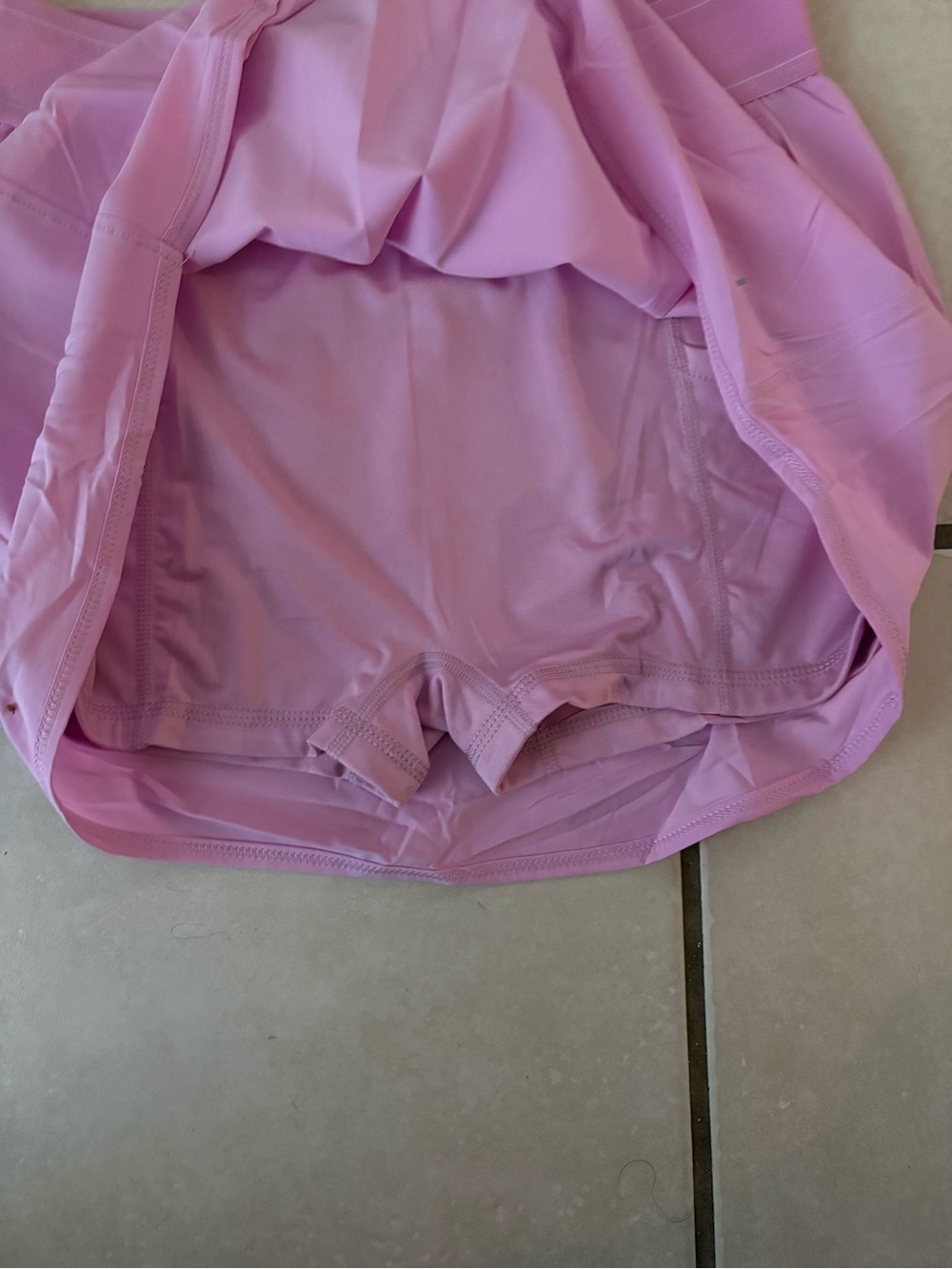 ALO Yoga Light Pink Athletic Skirt - Picture 2 of 4